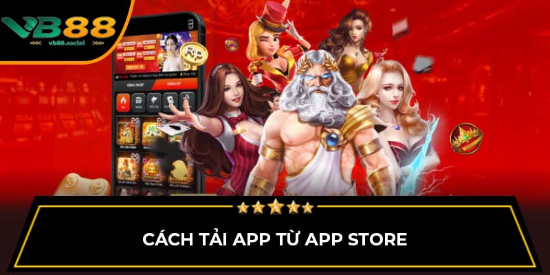 Cách tải app từ App store