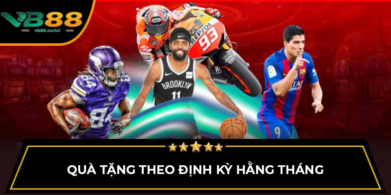 Quà tặng theo định kỳ hằng tháng